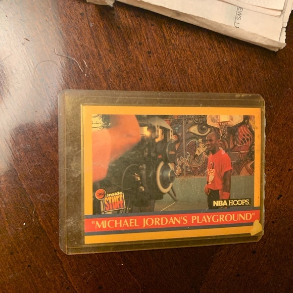 michael jordans playground official nba card 382 - Picture 3 of 4